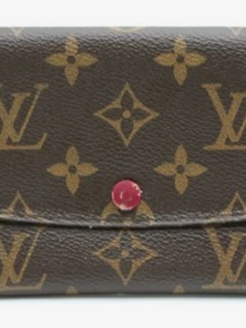 Louis Vuitton Emilie Monogram Wallet Clutch Pouch - Fuchsia